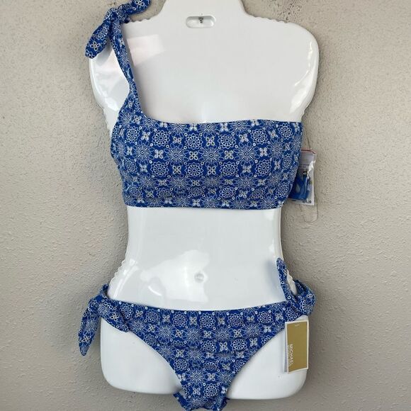 NWT MICHAEL Michael Kors Bikini and Matching Bottoms Size M - Picture 1 of 6